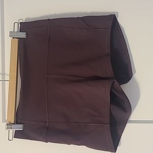 lululemon purple shorts